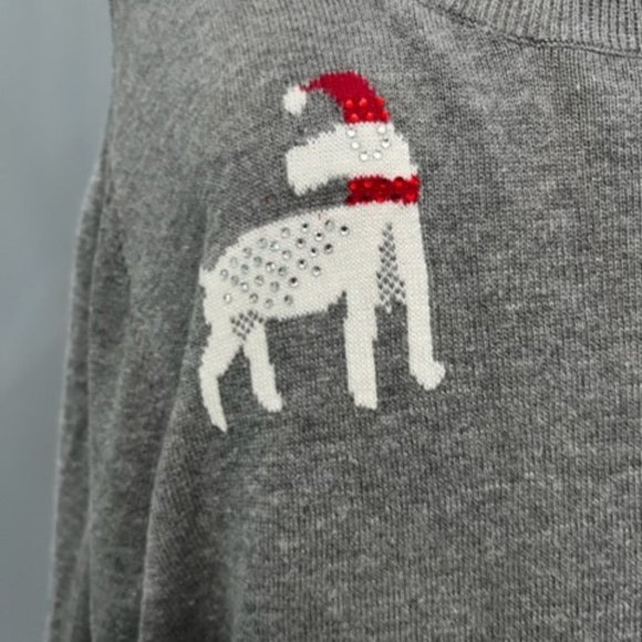 CJ Banks Holiday Puppy Sweater - Picture 4 of 13